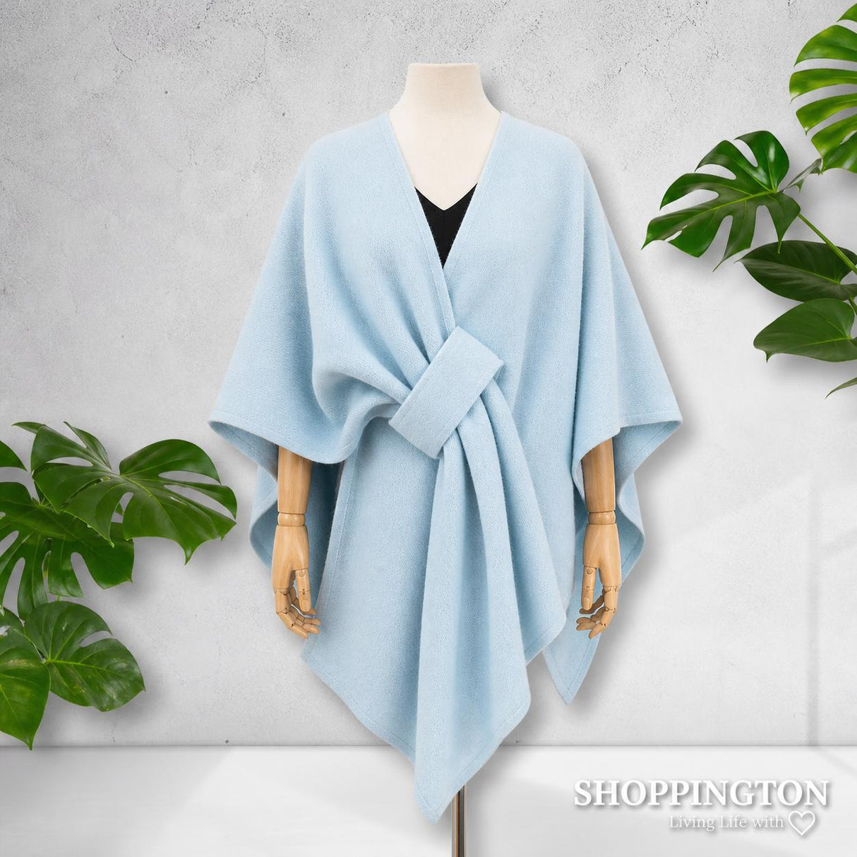 Cape - Loop Tie Baby Blue