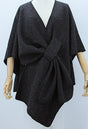 Cape - Loop Tie Black