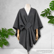 Cape - Loop Tie Dark Grey