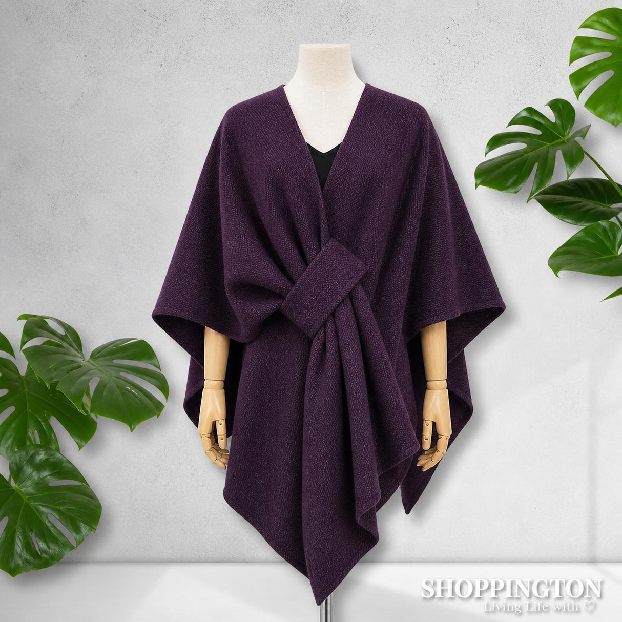 Cape - Loop Tie Grape