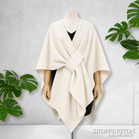 Cape - Loop Tie Ivory