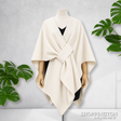 Cape - Loop Tie Ivory