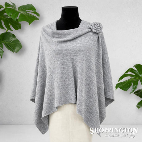 Cape - Rose Shoulder - Grey