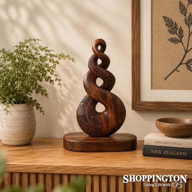 Carved Wooden Twist Large 300mm