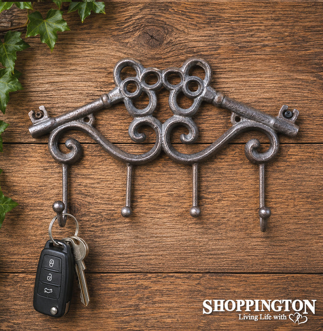 Cast Iron 2 Keys Hook