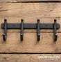 Cast Iron 4 Hook Rail