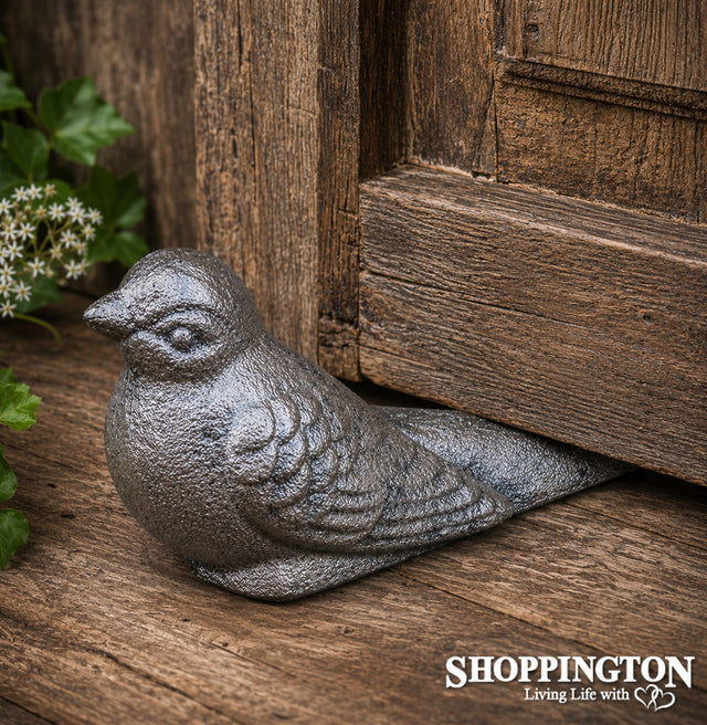 Cast Iron Bird Tail Door Wedge