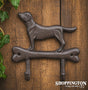 Cast Iron - Dog on Bone Hook