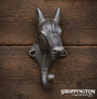 Cast Iron Horse Head Single Hook