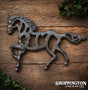Cast Iron Horse Wall Art