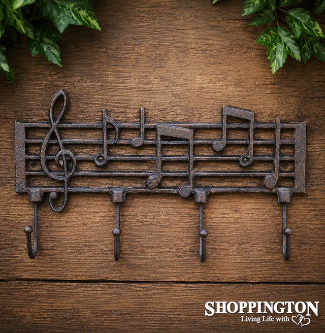 Cast Iron Music Score Hooks