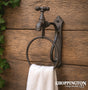 Cast Iron - Ring & Tap Towel Holder