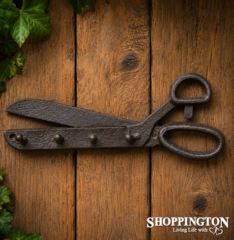 Cast Iron Scissors Key Hook
