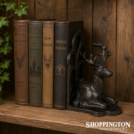 Cast Iron Stag Doorstop/Bookend