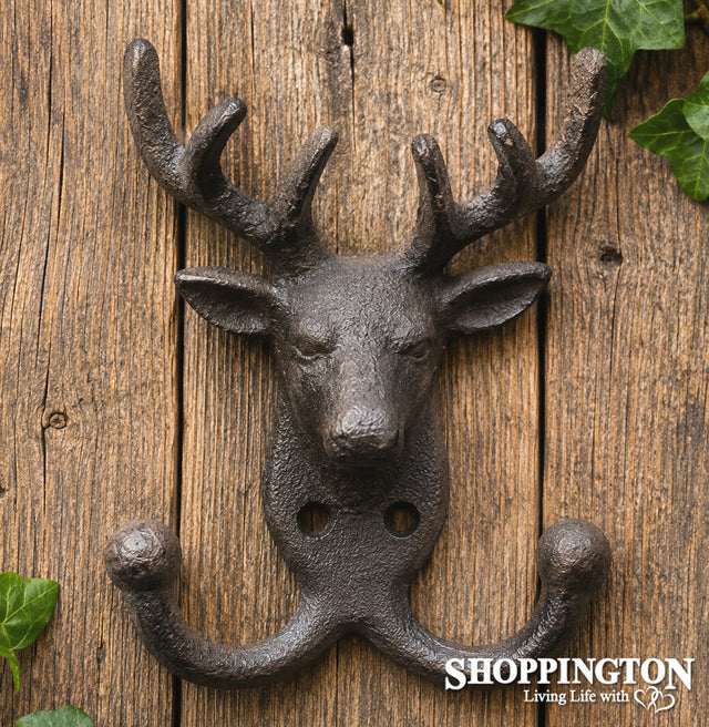 Cast Iron Stag Hook