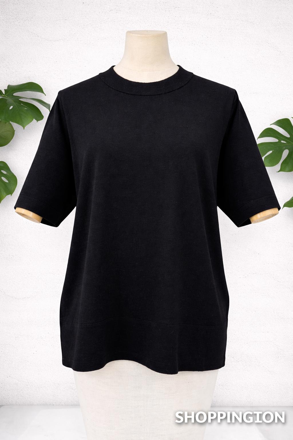 Casual Black Tee Top