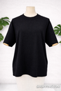 Casual Black Tee Top