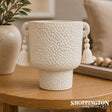 Cement Planter - Adorned (Small)