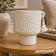 Cement Planter - Adorned (Small)