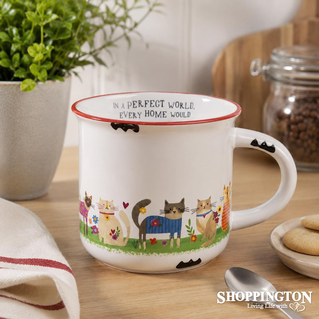 Ceramic Mug - Every Home Has A Cat