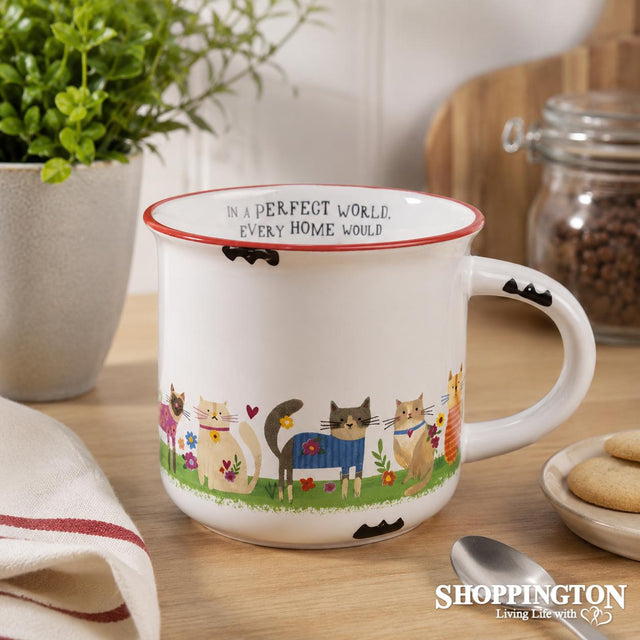 Ceramic Mug - Every Home Has A Cat