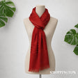 Chain Burnt Orange Scarf