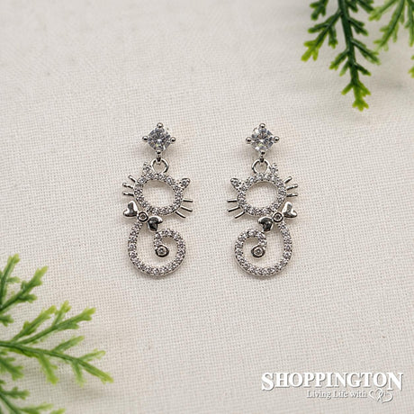 Equilibrium - Cat Earrings
