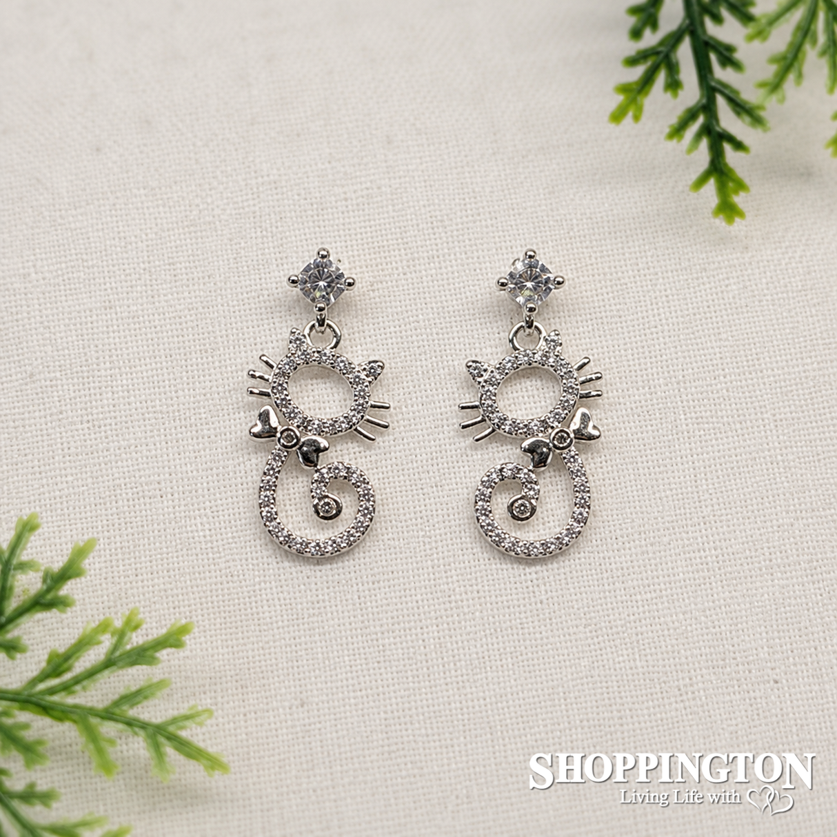 Equilibrium - Cat Earrings
