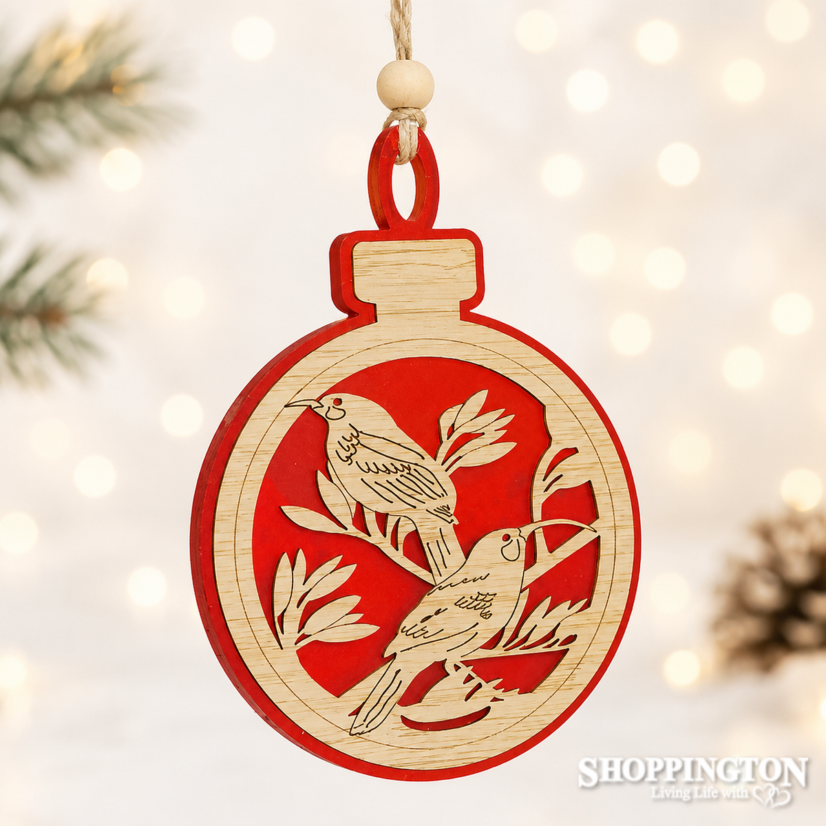 100% NZ Made Bauble: Huia