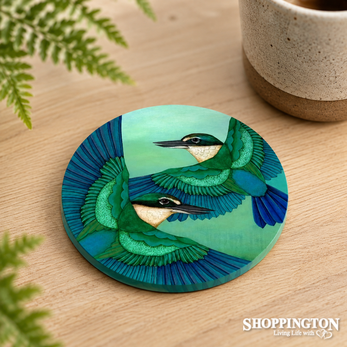 NZ Inspired Ceramic Coasters - Sacred