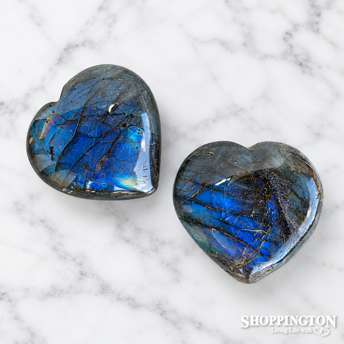 Heart - Labradorite 4cm
