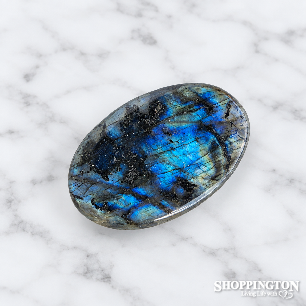 Palm Stone - Labradorite #2