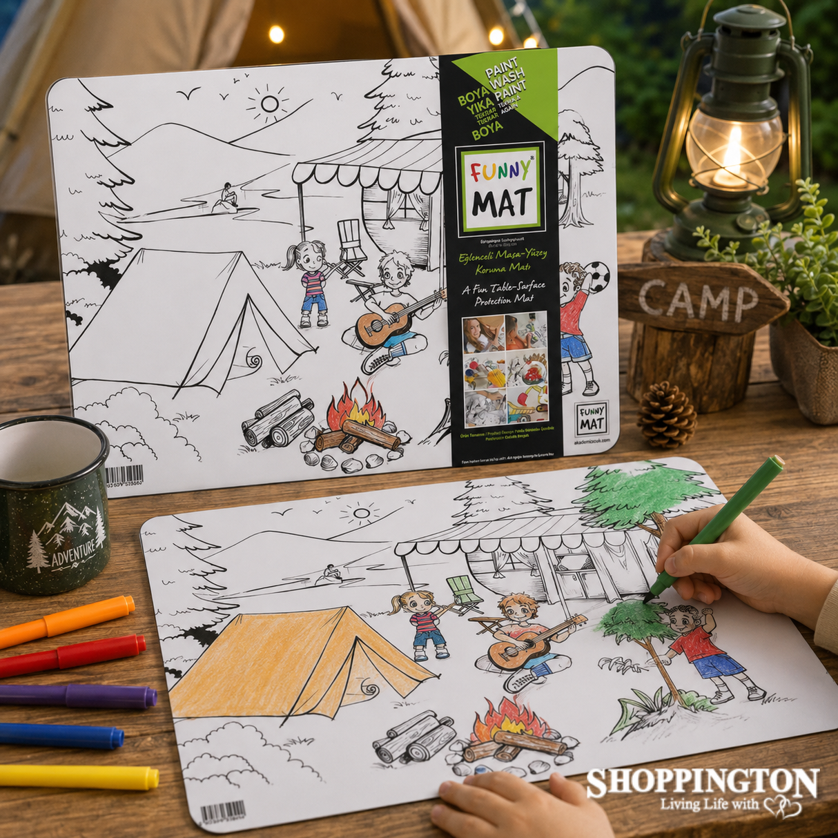Funny Mat - Camp Ground