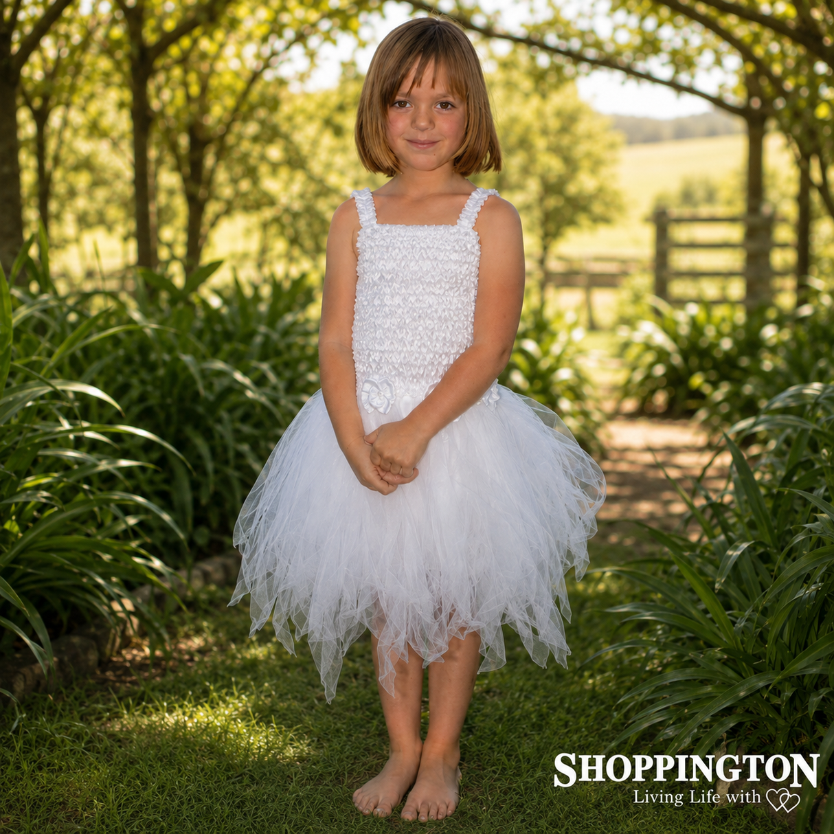 Fairy Dress-up / Angelic White Fairy Dress