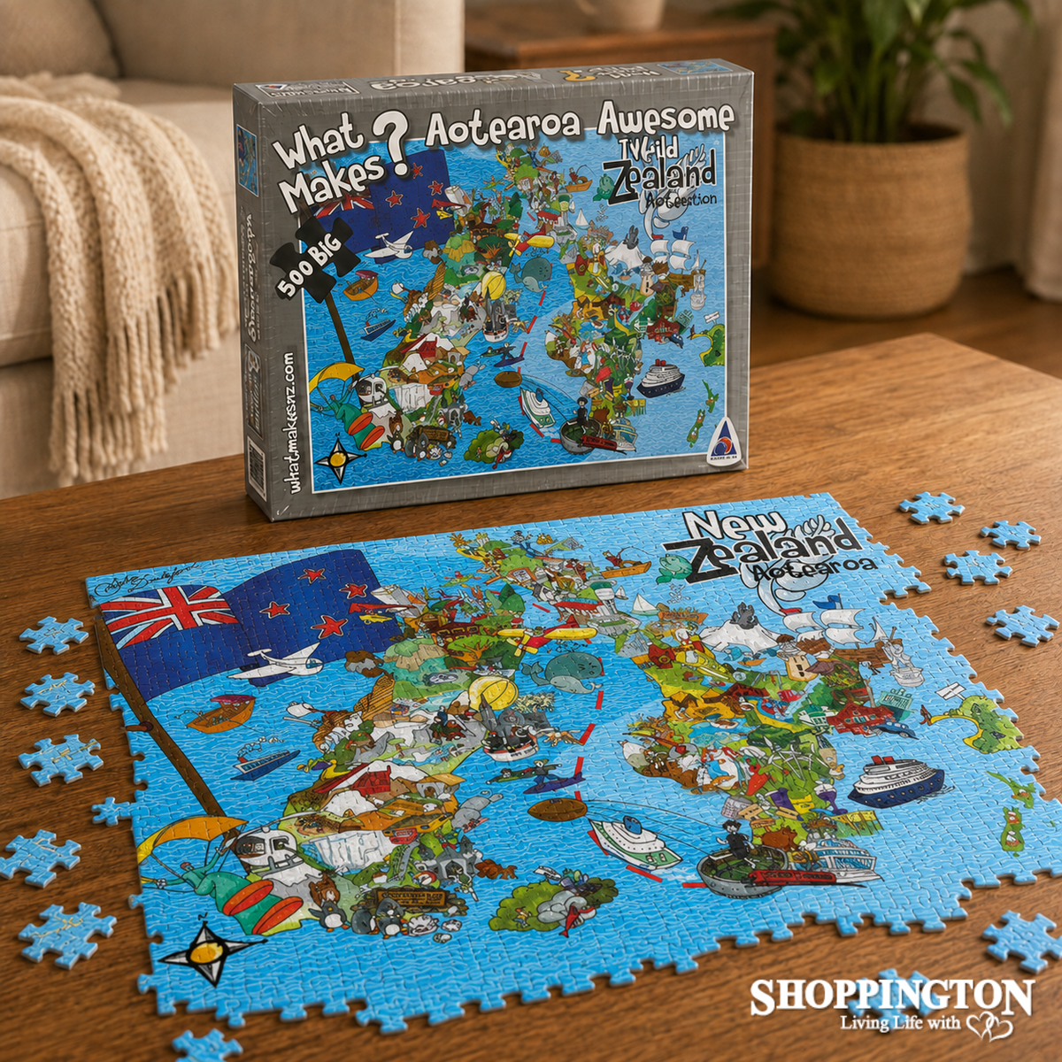 What Make's Aotearoa Awesome Puzzle