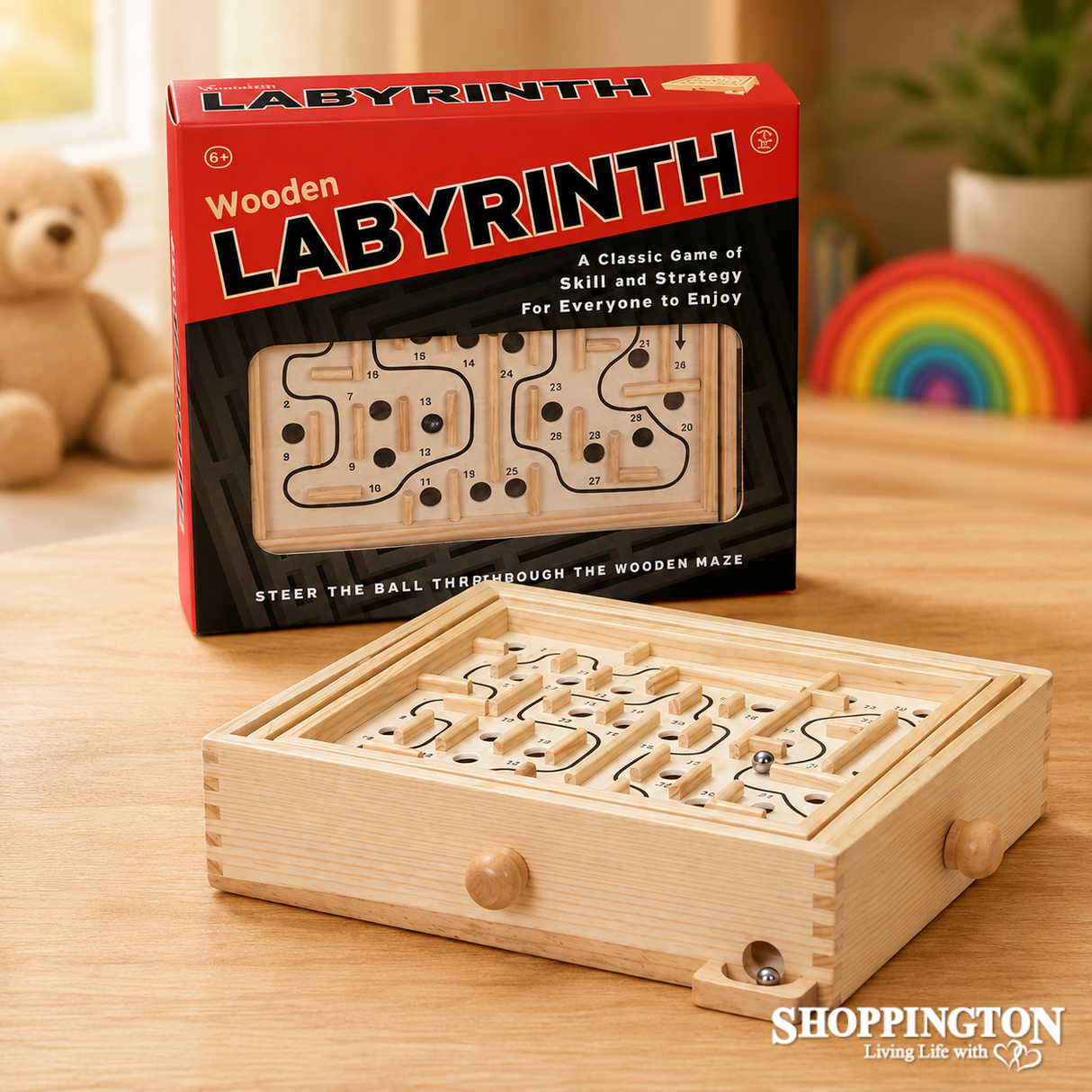 Wooden Labyrinth