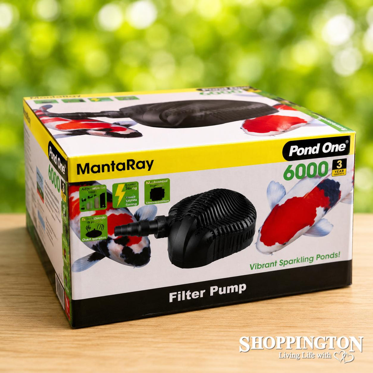 zwf Pond One Submersible Pump MantaRay 6000l/hr 3.3M