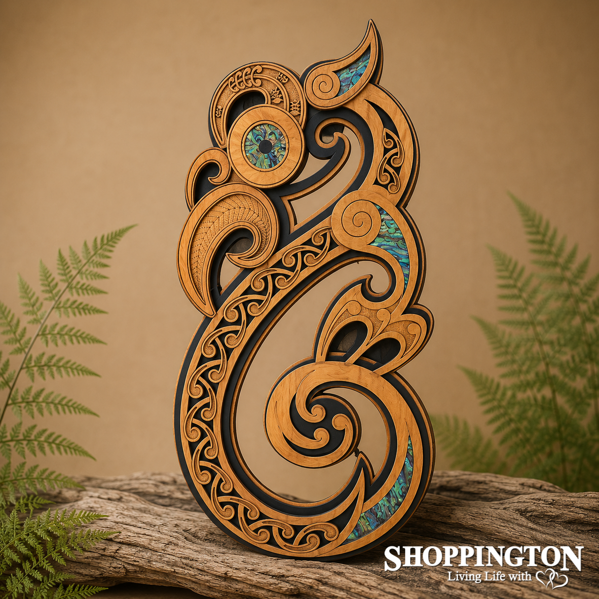 Hanging Manaia Artwork