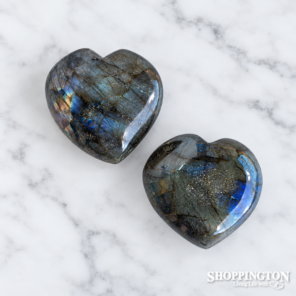 Heart - Labradorite 3.5cm
