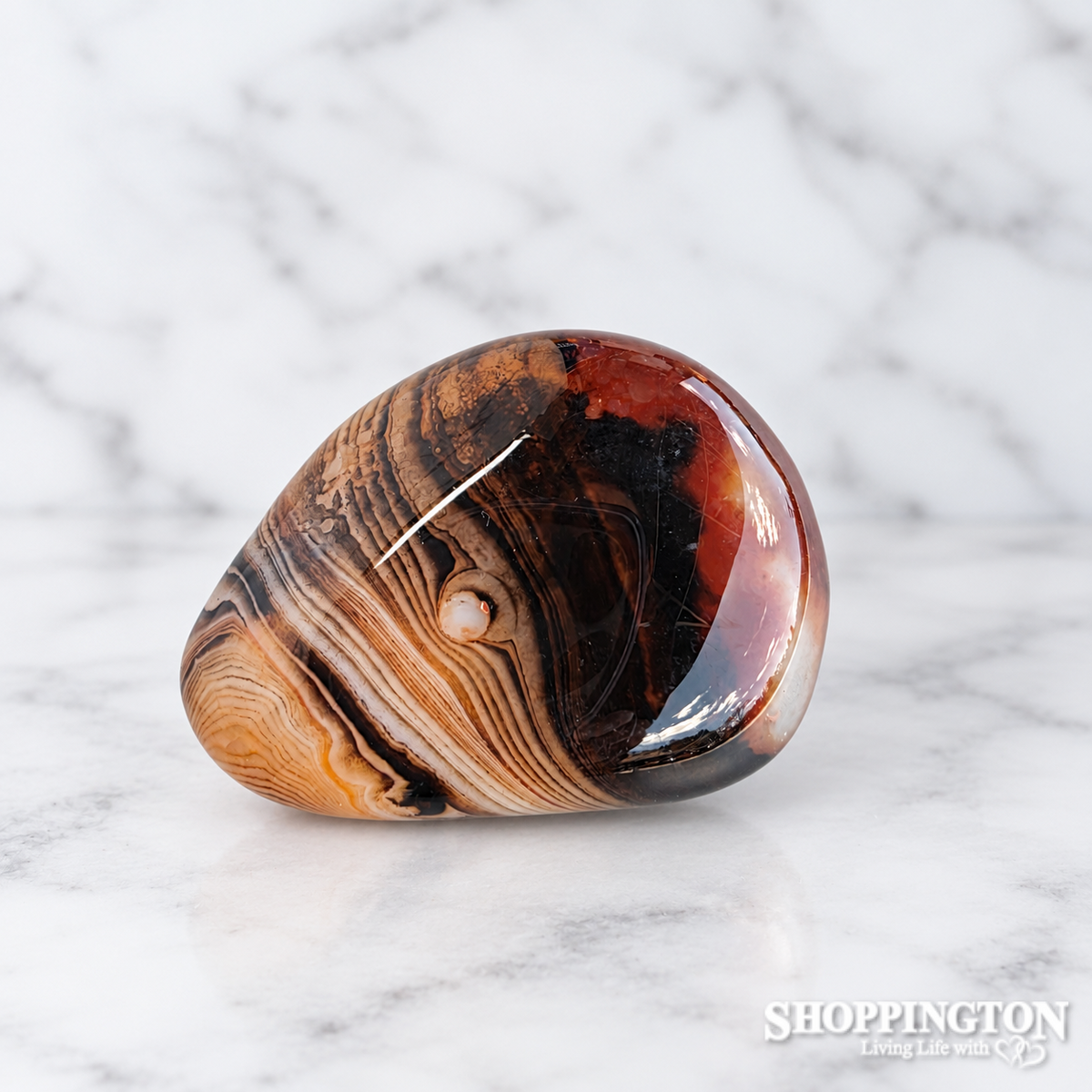 Palm Stone -Sardonyx #2