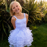 Fairy Dress-up / White Ruffle Dress