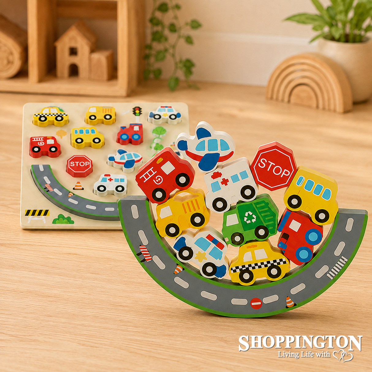 Hi Pando - 2 in 1 Balance Puzzle Transportation