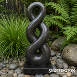 Garden Sculpture - Terrazzo - Infinity Twist