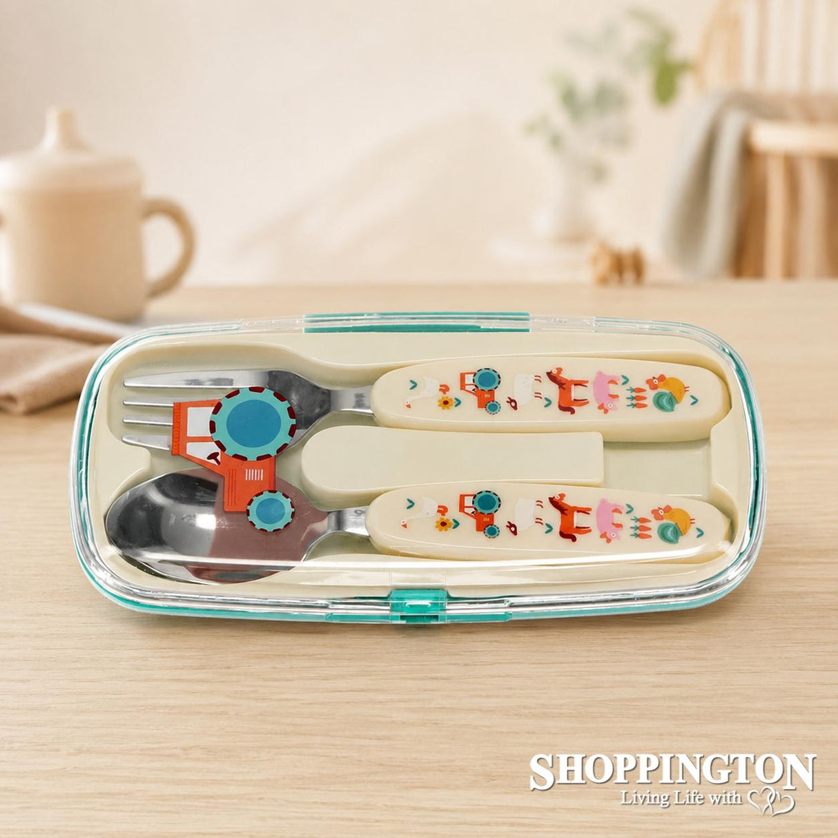 Children's Cutlery Set - Farmyard