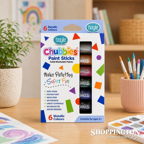 Chubbies Paint Sticks - Metallic 6pk