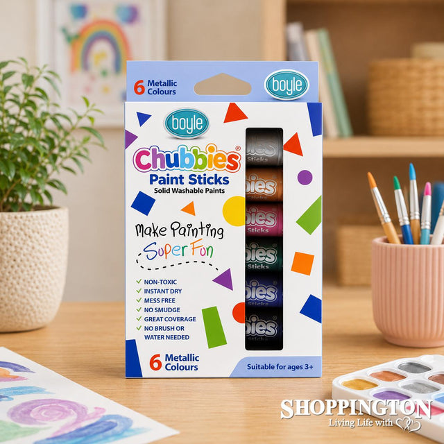 Chubbies Paint Sticks - Metallic 6pk