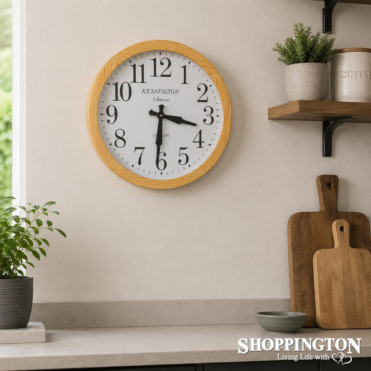 Clock - Kensington Station