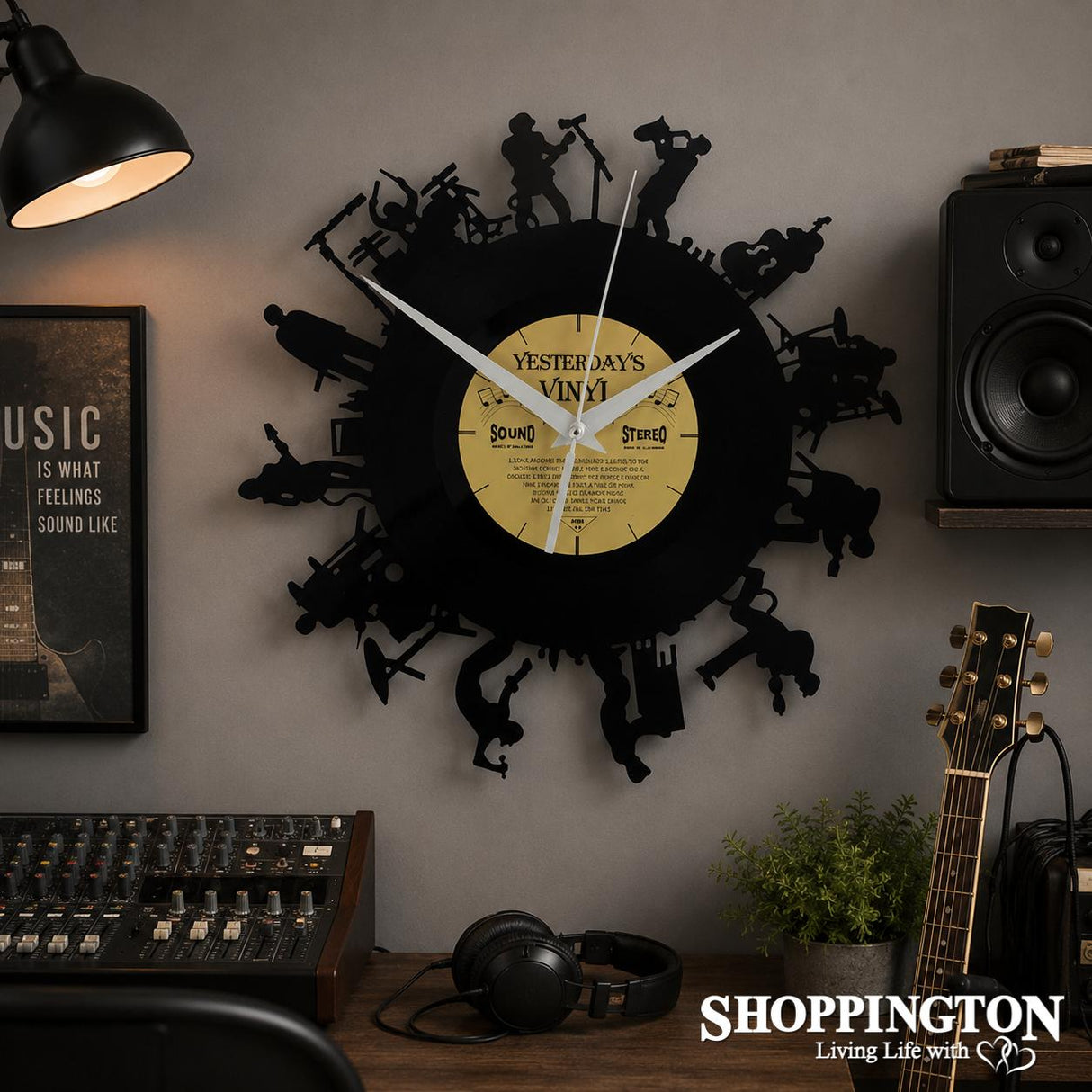 Clock - Vinyl Wall Clock