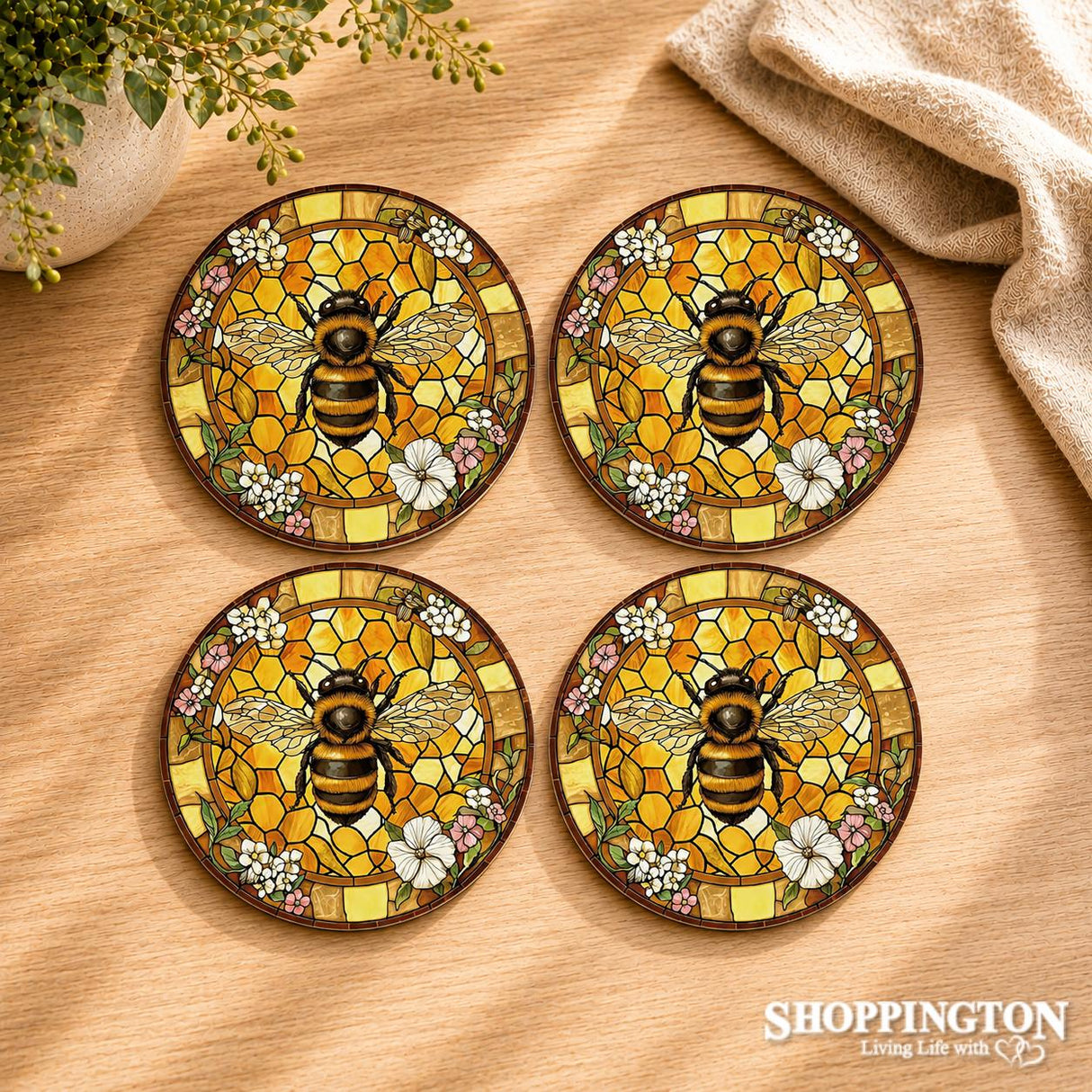 Coasters - Ceramic Bee's