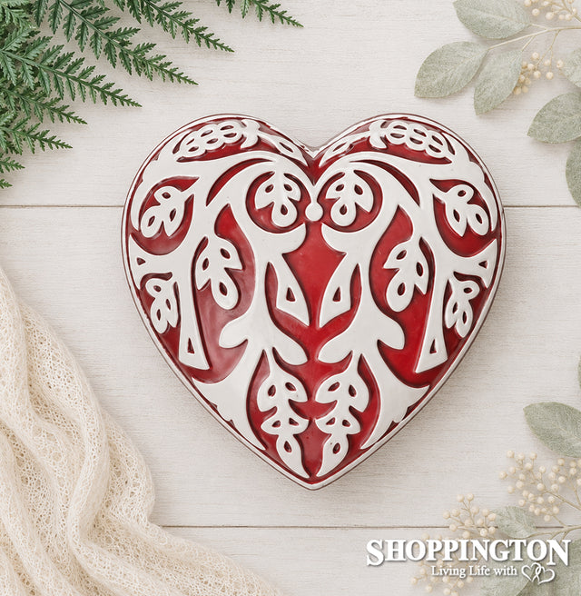 Collectable Heart - Red Fleur